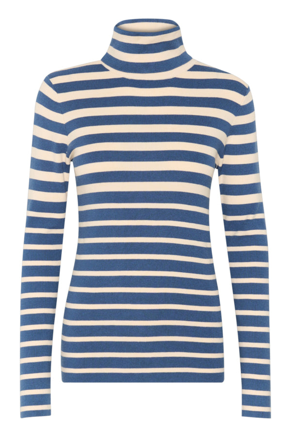 Spina striped rollneck