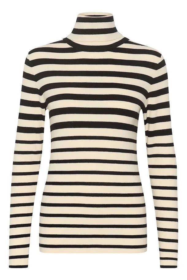 Spina striped rollneck